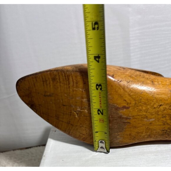 Vintage Wooden Shoe Stretcher Hinged Adjustable Right Foot - Picture 10 of 10